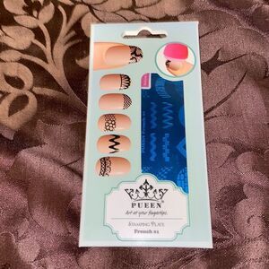 COPY - 💵 Nail Stamp Pueen lace art